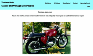 Robinsclassicmotorcycles.com thumbnail