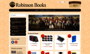 Robinsonbooks.com thumbnail