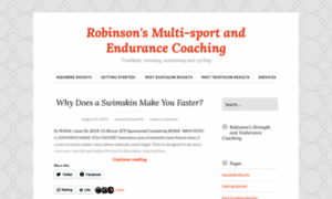 Robinsonsstrengthandendurancecoaching.wordpress.com thumbnail