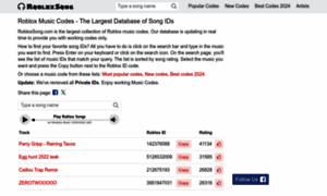 Robloxsong.com thumbnail