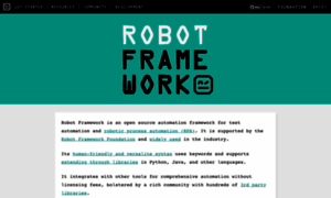 Robotframework.org thumbnail