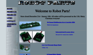 Robotparts.com.au thumbnail