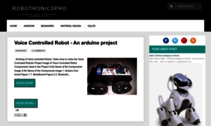 Robotronicspro.blogspot.in thumbnail