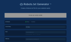 Robotstxtgenerator.codingtrium.com thumbnail