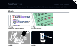 Robotwebtools.org thumbnail