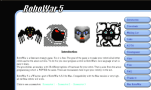 Robowar.sourceforge.net thumbnail