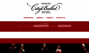 Rochestercityballet.org thumbnail