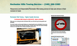 Rochesterhillstowingservice.blogspot.com thumbnail