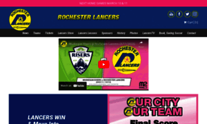 Rochesterlancers.com thumbnail