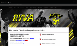 Rochesteryouthvolleyball.org thumbnail