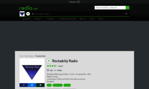Rockabillyradio.radio.net thumbnail