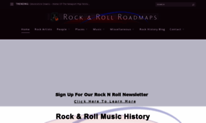 Rockandrollroadmap.com thumbnail