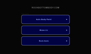 Rockbottombody.com thumbnail
