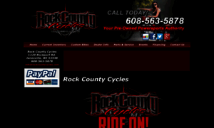 Rockcountycycles.com thumbnail