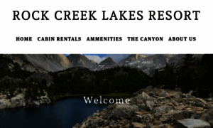 Rockcreeklakesresort.com thumbnail