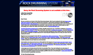 Rockdrummingsystem.com thumbnail
