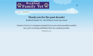 Rockfordfamilyvet.com thumbnail