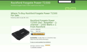 Rockfordfosgatepowert1500.jbuyi.com thumbnail