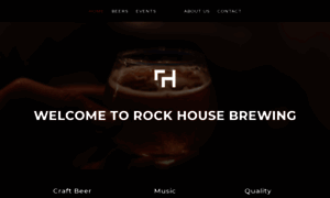 Rockhousebrewing.com thumbnail