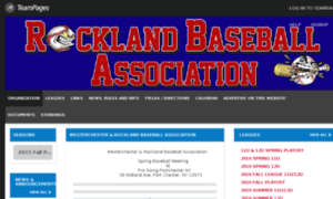 Rocklandbaseballassociation.teampages.com thumbnail
