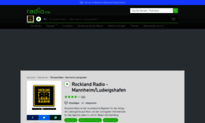 Rocklandmannheim.radio.de thumbnail