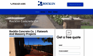 Rocklincaconcrete.com thumbnail