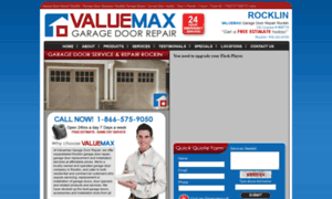 Rocklingaragedoorrepair.com thumbnail