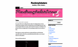 Rockmylobsterx.wordpress.com thumbnail