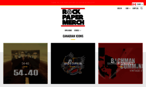 Rockpapermerch.com thumbnail