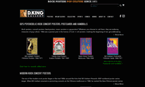 Rockposters.dking-gallery.com thumbnail