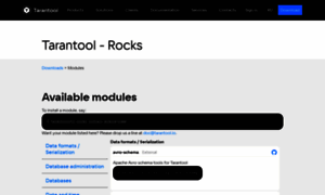 Rocks.tarantool.org thumbnail