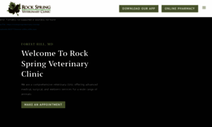 Rockspringveterinary.com thumbnail