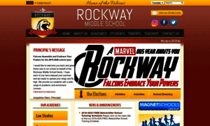 Rockwaymiddleschool.org thumbnail