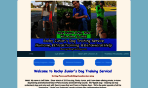 Rockyjrdogtraining.com thumbnail