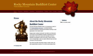 Rockymountainbuddhistcenter.org thumbnail