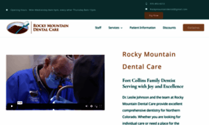 Rockymountaindentalcare.com thumbnail