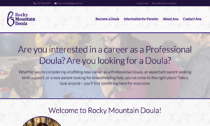 Rockymountaindoula.com thumbnail