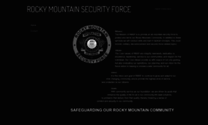 Rockymountainsecurityforce.weebly.com thumbnail