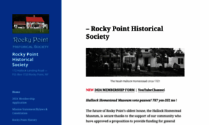 Rockypointhistoricalsociety.org thumbnail