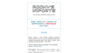 Rockysimports.com thumbnail