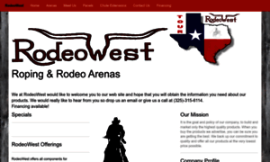 Rodeowest.com thumbnail