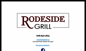 Rodesidegrill.com thumbnail