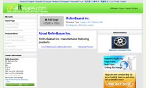 Rofin-baasel.allitwares.com thumbnail