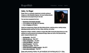 Rogerhub.com thumbnail