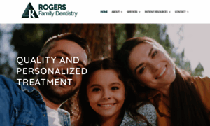 Rogersfamilydentist.com thumbnail