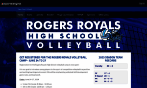 Rogersroyalsvb.org thumbnail