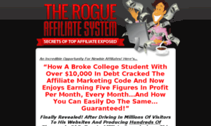 Rogueaffiliatesystem.com thumbnail