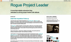 Rogueprojectleader.blogspot.com thumbnail