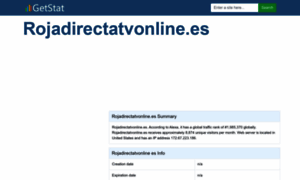 Rojadirectatvonline.es.getstat.site thumbnail