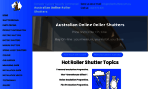 Rollershutters.com.au thumbnail